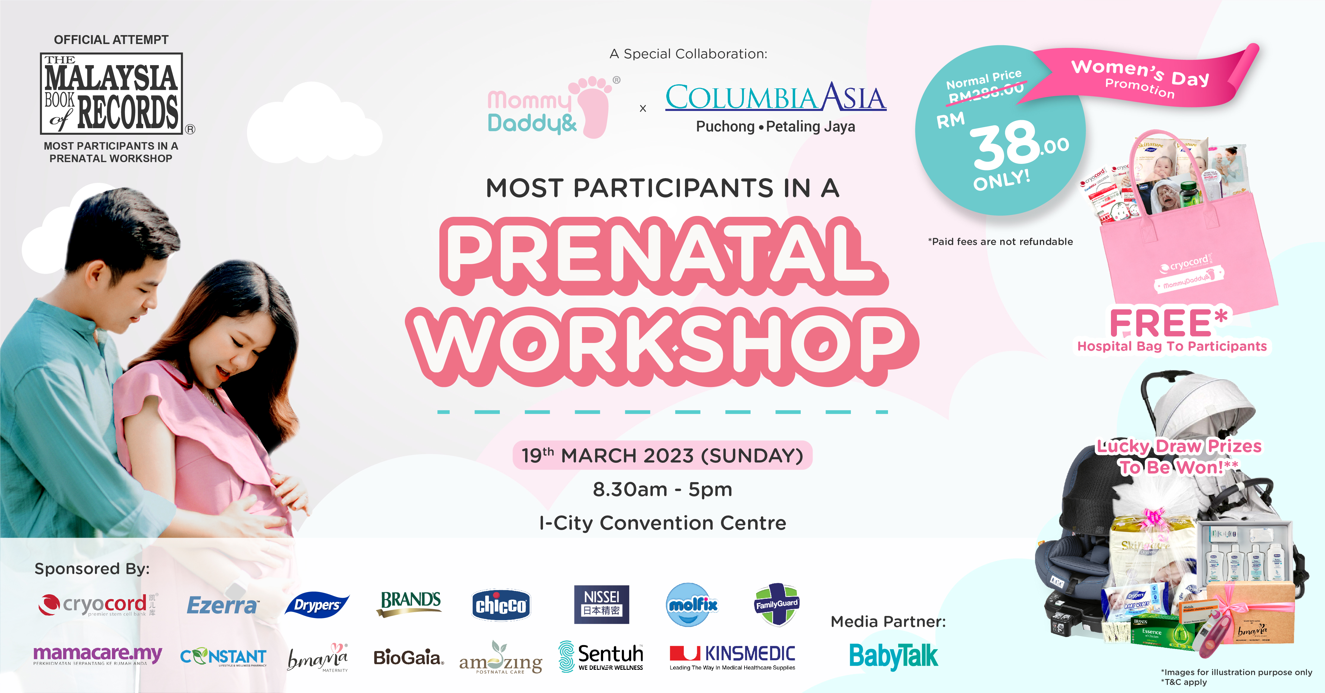 Most Participants In a Prenatal Workshop